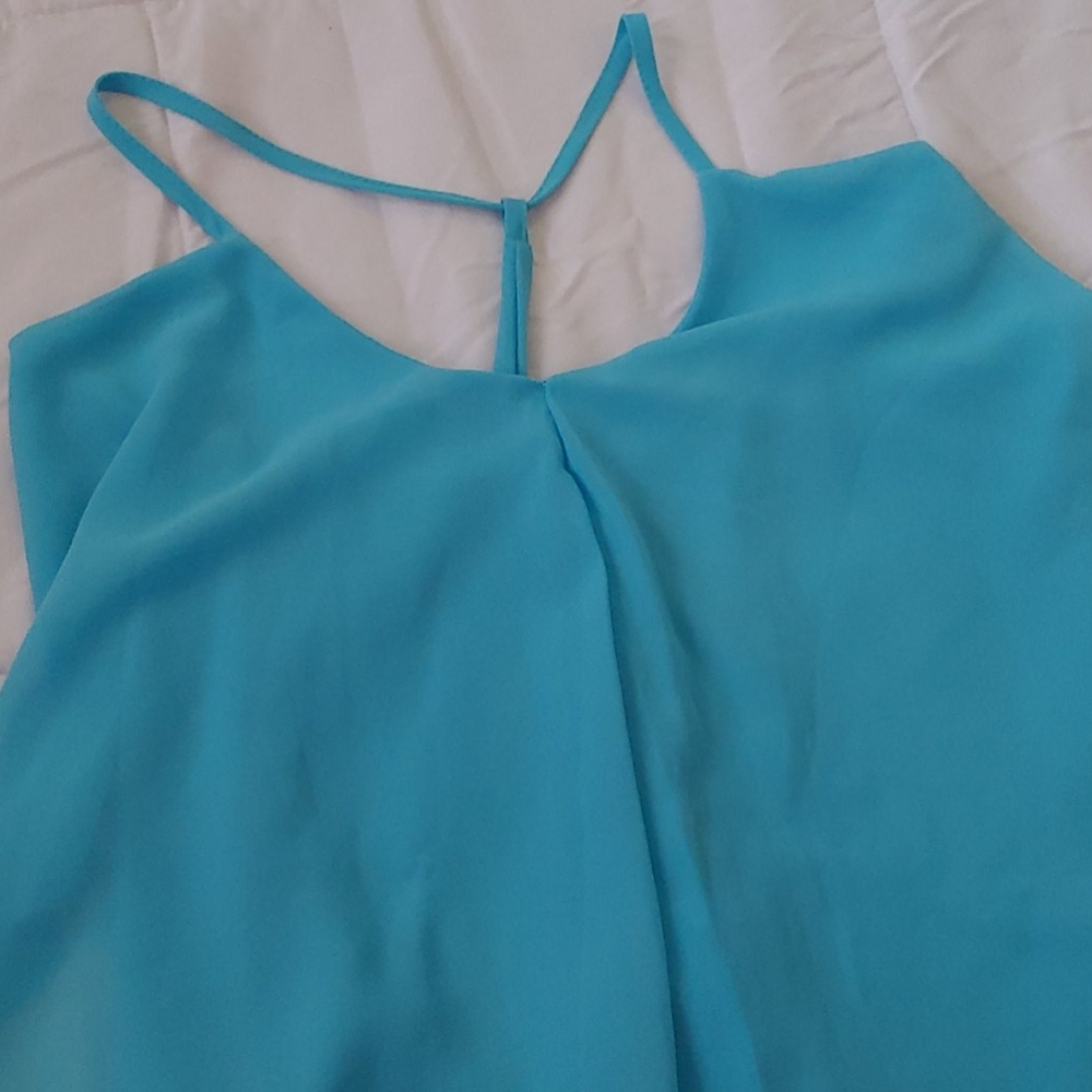 Sheer strap Summer blouse
